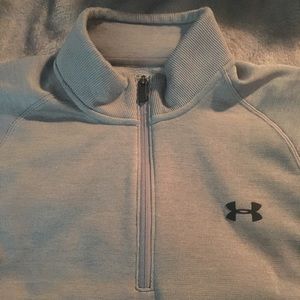 Under Armour Grey 1/4 zip size XL